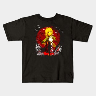 Stella's Revival Adventure Awaits - SoulWorkers RPG Tee Kids T-Shirt